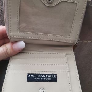 American Eagle bag with wallet